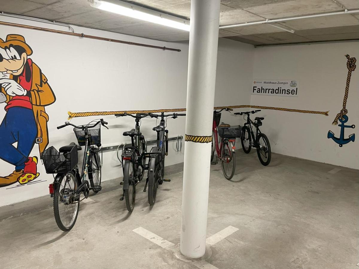 "Ab Zum Strand" Ferienwohnung Mit Balkon 泽姆平 外观 照片