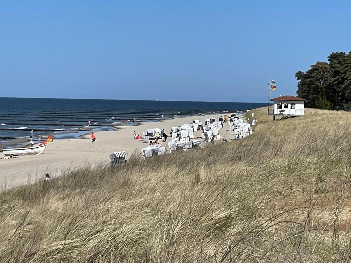 "Ab Zum Strand" Ferienwohnung Mit Balkon 泽姆平 外观 照片