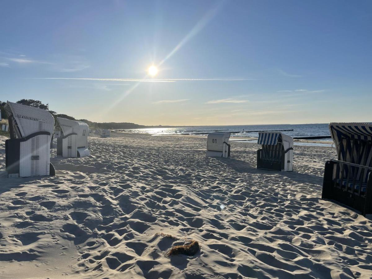 "Ab Zum Strand" Ferienwohnung Mit Balkon 泽姆平 外观 照片