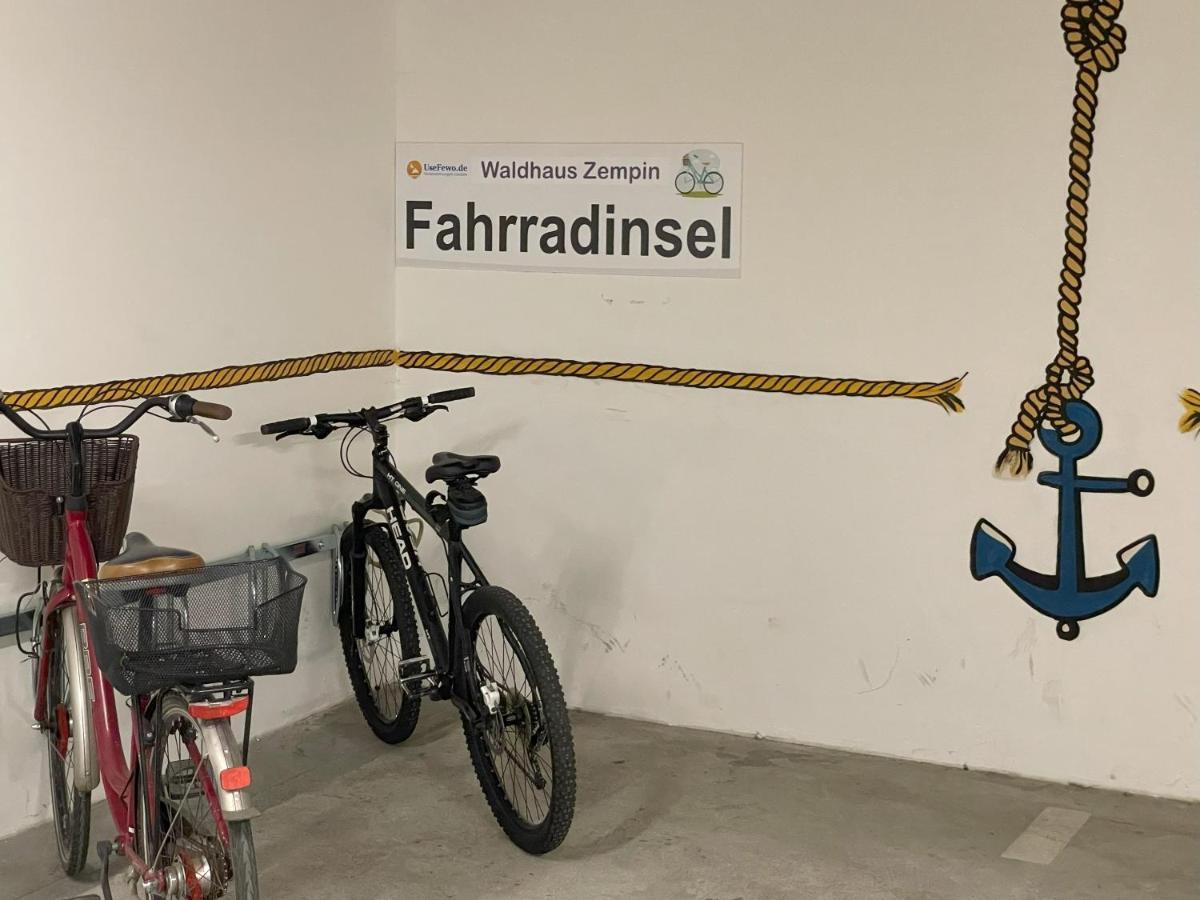 "Ab Zum Strand" Ferienwohnung Mit Balkon 泽姆平 外观 照片