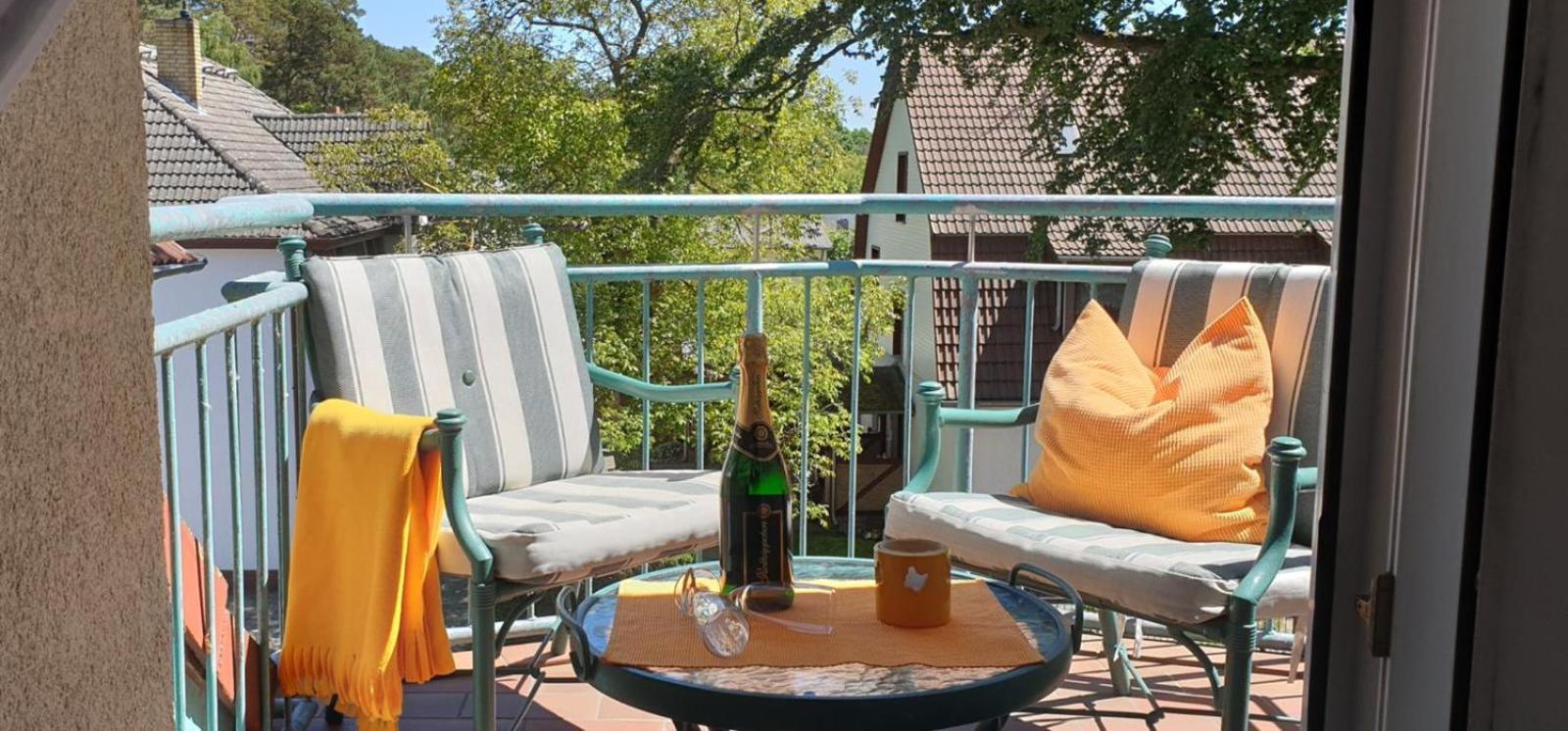 "Ab Zum Strand" Ferienwohnung Mit Balkon 泽姆平 外观 照片